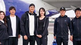 大谷翔平、田中真美子。（圖／翻攝自X）