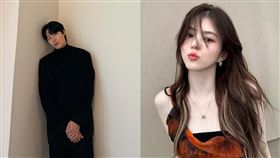 韓韶禧、柳俊烈傳出戀情緋聞。（圖／翻攝自柳俊烈、韓韶禧IG）