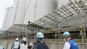 福島凌晨規模5.8強震，讓福島第一及第二核電廠一度暫停排放核廢水。（圖／翻攝自東京電力ホールディングス株式会社臉書）