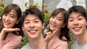 賈永婕同光許光漢。（圖／翻攝自臉書）