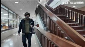 卡神楊蕙如今天開庭時再度遲到。（圖／翻攝畫面）