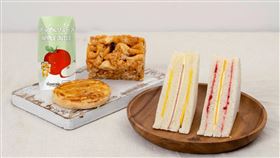 台灣虎航攜手洪瑞珍三明治推出機上餐點。（圖／台灣虎航提供）