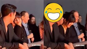 ▲Lisa，珉奎。（圖／翻攝自@AboutMusicYTX）