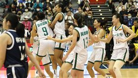 北一女中輕鬆擊敗金甌女中，連3年闖進冠軍戰。（圖／高中體總提供）