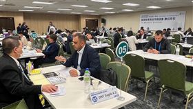 買主與41家我商洽談超過200場次，洽談現場熱絡。（圖／貿協提供）