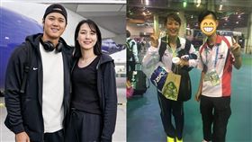 大谷翔平,田中真美子,世大運（圖／翻攝自X、棒球狂之詩臉書）