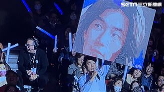 陳子強拿超大油畫闖任賢齊演唱會親吐原因