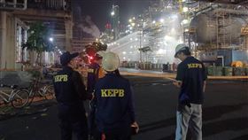 中油林園廠,乙炔外洩,起火,火警,開罰,環保局