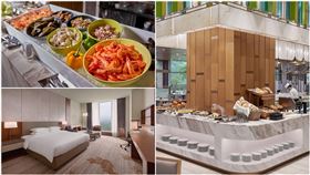 台北六福萬怡酒店敘日全日餐廳，台北六福萬怡酒店提供