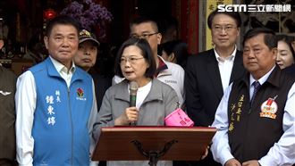 白沙屯媽祖將起駕進香　蔡英文淨轎並參拜