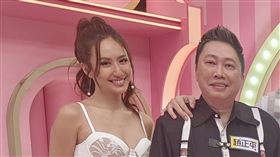 薔薔（左起）、趙正平、陳志強、苗可麗、大根、海產上節目