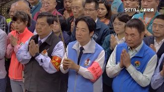 迎白沙屯媽出神龕　賴清德祈：國泰民安