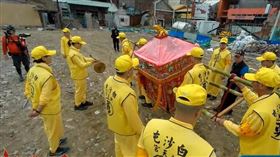白沙屯媽祖轉進5年前發生過大火　正在重建的苑裡公有市場工地（圖／翻攝畫面）