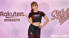 ▲樂天女孩春訓，新成員梔梔。（圖／記者劉彥池攝影）