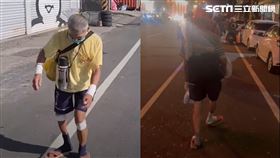 勇腳阿伯、勇腳伯、媽祖、白沙屯媽祖。（圖／翻攝自白沙屯媽祖網路電視台、網友「張先森」授權提供）