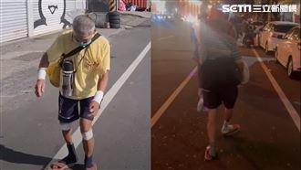 白沙屯媽祖進香見勇腳伯　背影再感動萬人