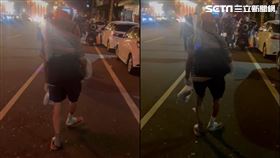 勇腳阿伯、勇腳伯、媽祖、白沙屯媽祖。（圖／網友「張先森」授權提供）