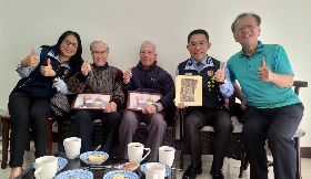 澎湖榮服處促成百歲老兵相見歡（1）