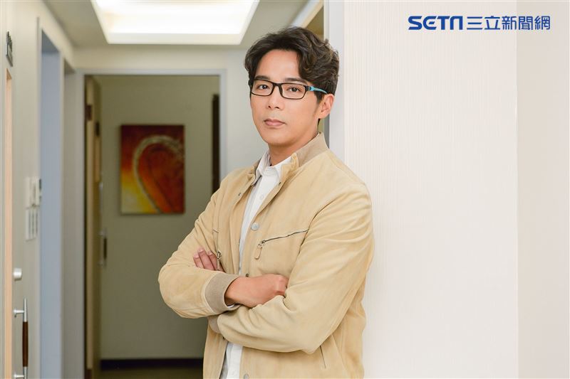 陳子強三立新聞網專訪。（圖／記者楊澍攝影）