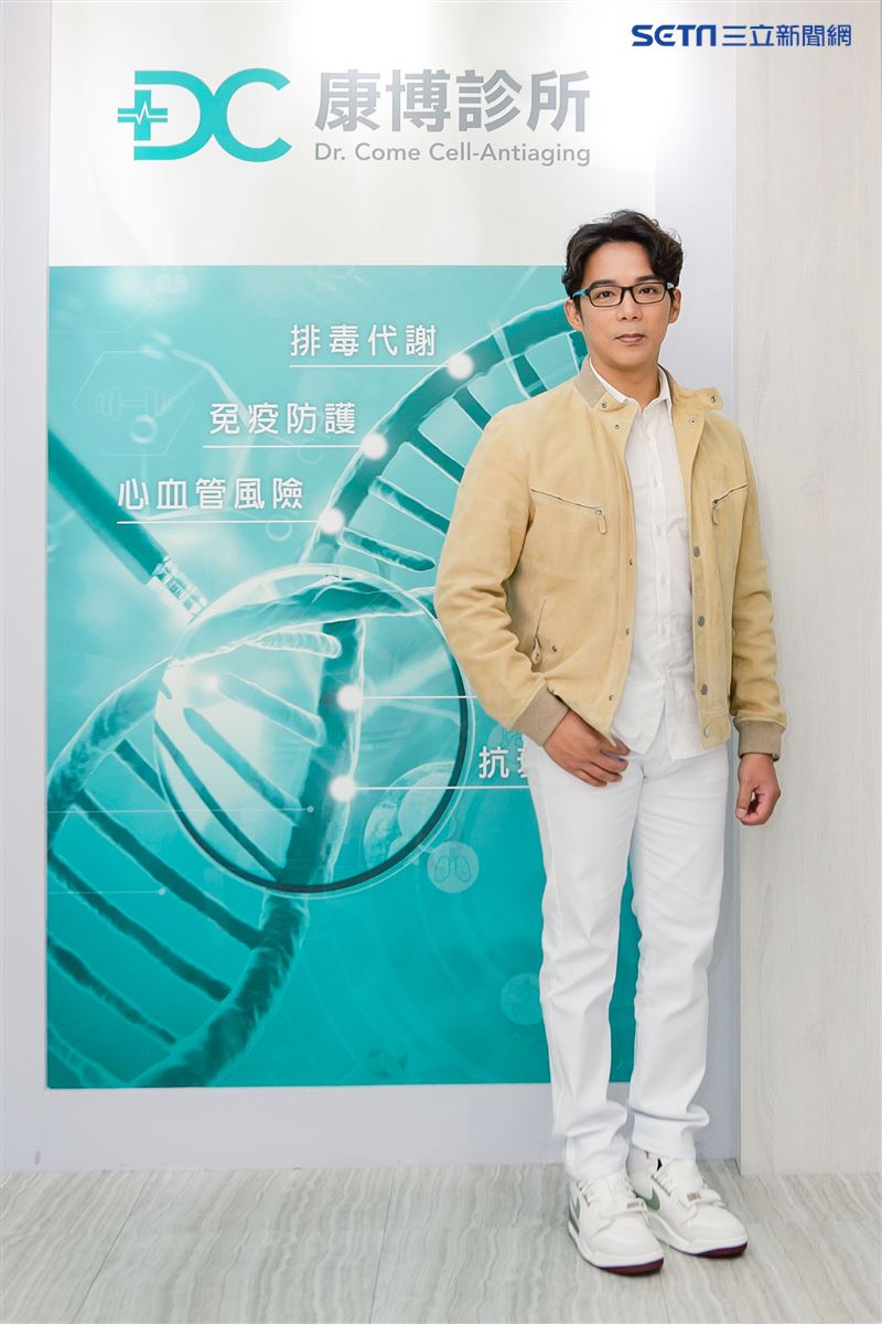 陳子強三立新聞網專訪。（圖／記者楊澍攝影）