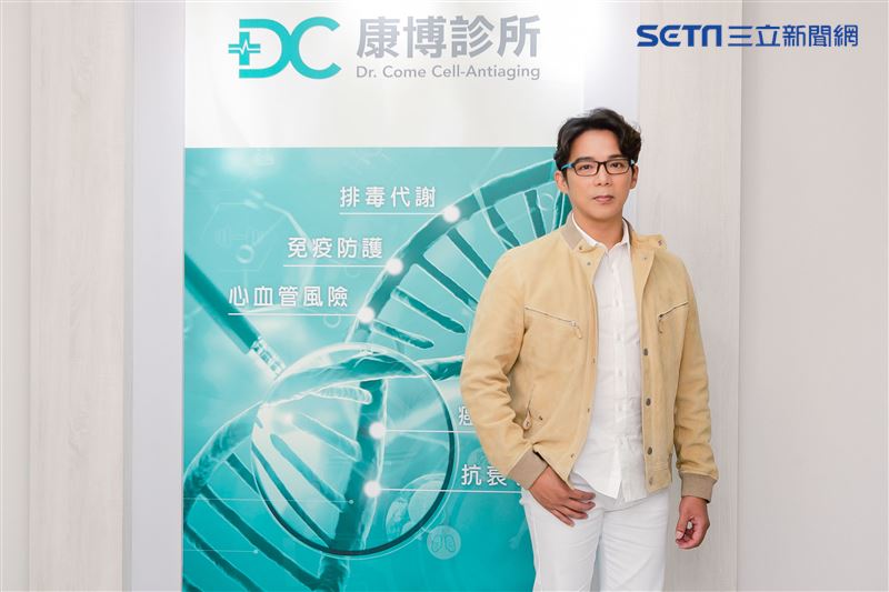 陳子強三立新聞網專訪。（圖／記者楊澍攝影）