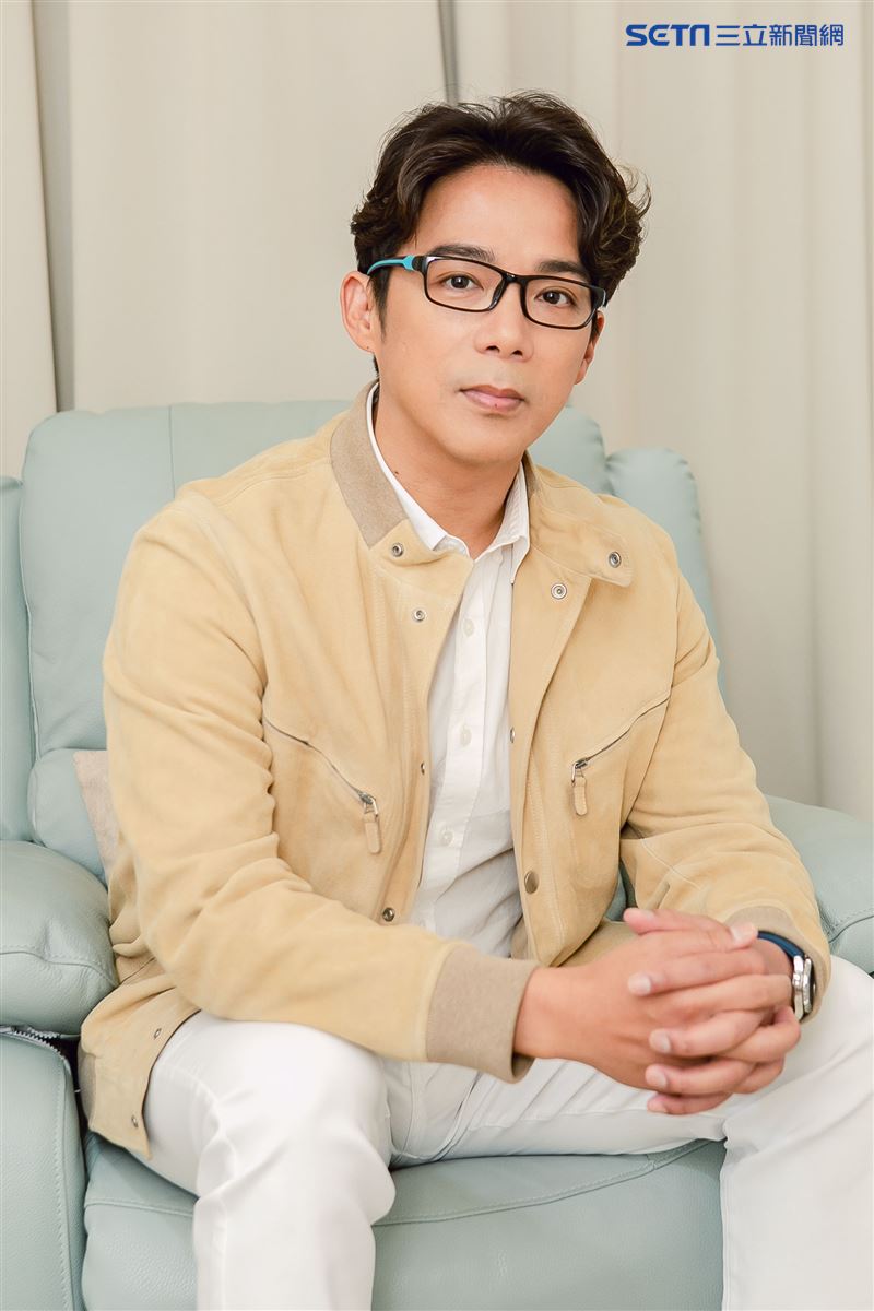 陳子強三立新聞網專訪。（圖／記者楊澍攝影）