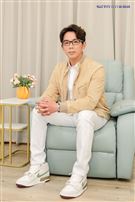 陳子強三立新聞網專訪。（圖／記者楊澍攝影）