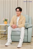 陳子強三立新聞網專訪。（圖／記者楊澍攝影）