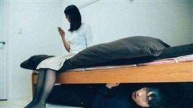 大陸,四川,老少配,出軌,床底