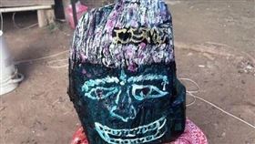 無業，林女，花3萬買大麻，藏泰國「巫毒娃娃」闖關，中打(圖／翻攝畫面)