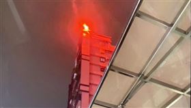 信號棒,頂樓,點燃,觸法