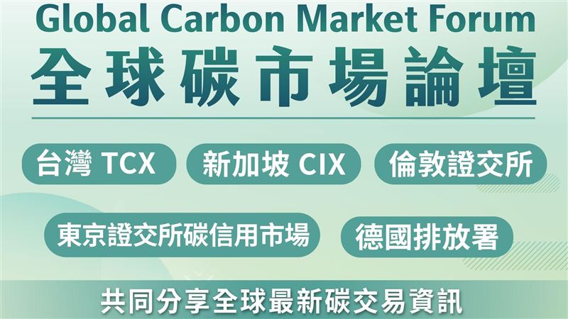 四大碳權交易所齊聚台北！