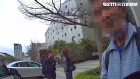 北市沈男不滿速食店員阻擋拍攝報案，卻被警員查出通緝身分。（圖／翻攝畫面）