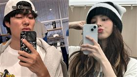 柳俊烈、韓韶禧。（圖／翻攝自柳俊烈、韓韶禧IG）