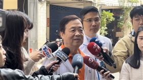 大安老宅坍塌里長志工回應。（圖／記者鍾昀軒攝影）