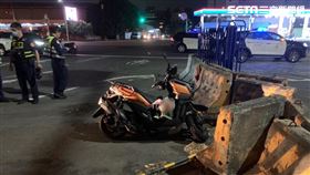 高雄,前鎮,自撞,紐澤西護欄