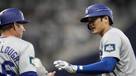 ▲大聯盟首爾開幕戰，大谷翔平對決偶像達比修有。（圖／美聯社／達志影像）