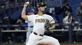 ▲達比修有首爾海外開幕戰3.2局失1分退場。（圖／美聯社／達志影像）