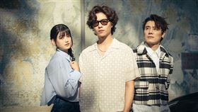 虹茜（左起）、王碩瀚、邱志宇《（真）新的一天》。（圖／海鵬影業提供）