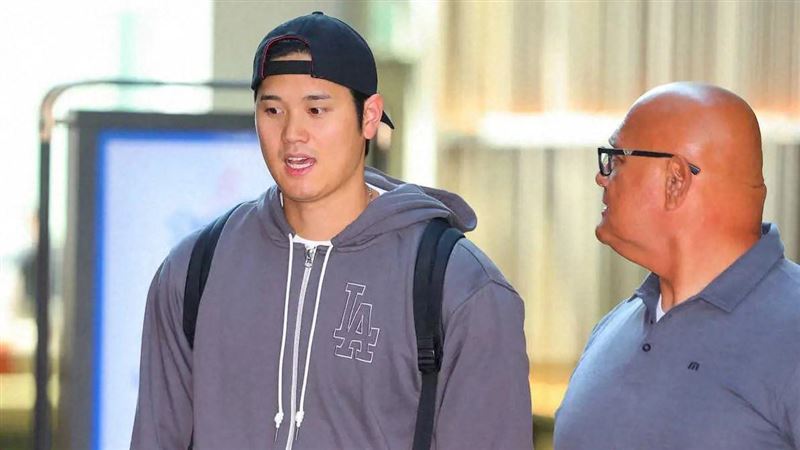 捲入水原風波後　大谷翔平「一身灰」現身