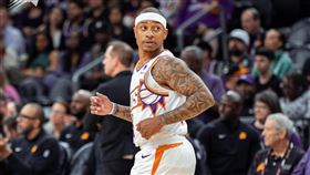 ▲「矮湯」湯瑪斯（Isaiah Thomas）在太陽重返NBA。（圖／翻攝自太陽推特）