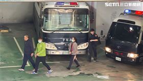 虐童劉姓保母提訊最新畫面。（圖／讀者提供）