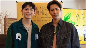 林輝瑝（左）和陳德烈（右）出席《你準備萌芽了嗎？》媒體茶敘。（圖／大愛提供）