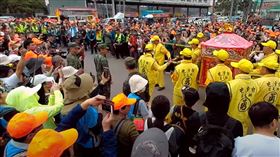 白沙屯媽祖前進斗六。（圖／翻攝畫面）
