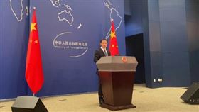 中國外交部發言人林劍。（圖／翻攝自新華社微博）