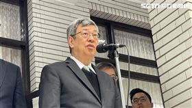 行政院長陳建仁22日赴立法院施政報告及備詢(圖/記者高逸帆攝影)