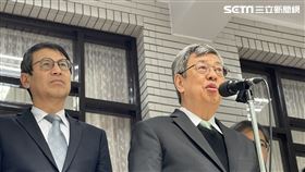 行政院長陳建仁22日赴立法院施政報告及備詢(圖/記者高逸帆攝影)