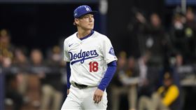 ▲山本由伸大聯盟生涯初登板1局丟5分吞敗。（圖／美聯社／達志影像）