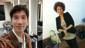 甄妮、王力宏。（圖／翻攝自臉書、微博）