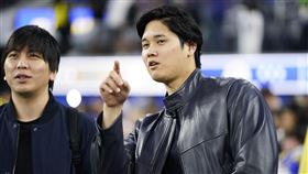 ▲水原一平、大谷翔平。（圖／美聯社／達志影像）